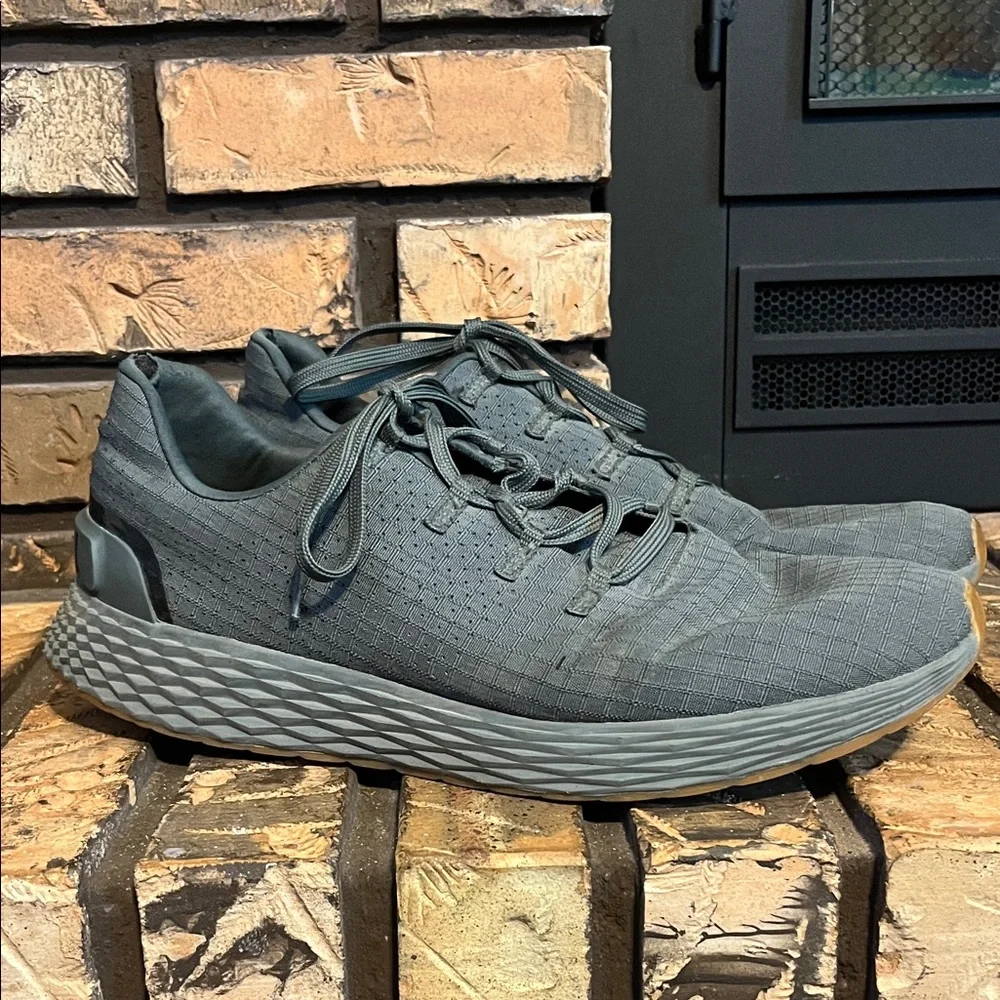 NoBull Men's Green Slate Allday Ripstop Athletic‎ Shoes Size 11.5